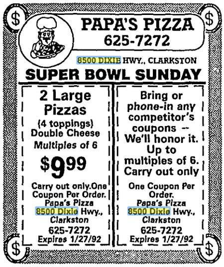 Dixie Manor Motel - Jan 1992 (newer photo)